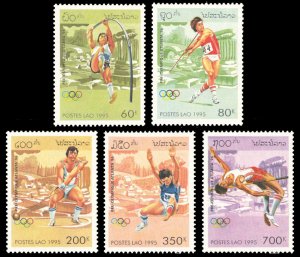 Laos 1995 Scott #1221-1225 Mint Never Hinged