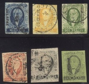 Mexico 1/8 Used  F/VF 1870 SCV $221.00