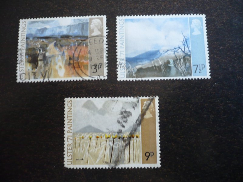 Stamps - Great Britain - Scott# 648-650 - Used Set of 3 Stamps