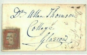 GB PETITE COVER *Duchess of Bedford* Edinburgh 1849 Glasgow College Doctor CG47