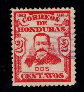 Honduras  Scott 152 Used   stamp Light Cancel.