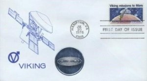 1759 15c VIKING MARS MISSION - Medallion