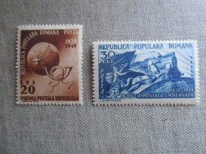 Romania, Scott# 706-707, MNH