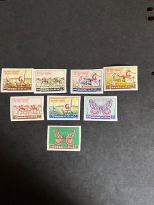 Stamps Dubai SG# 26-33 never hinged