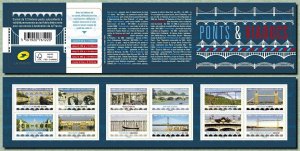 France 2017 -   Bridges -  Booklet of 12  MNH set  # 5301a