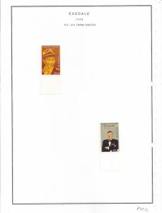 SCOTLAND - EASDALE - 1998 - Frank Sinatra -  Perf 2v Set - MLH