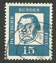 Germany #828, Martin Luther, Used**-