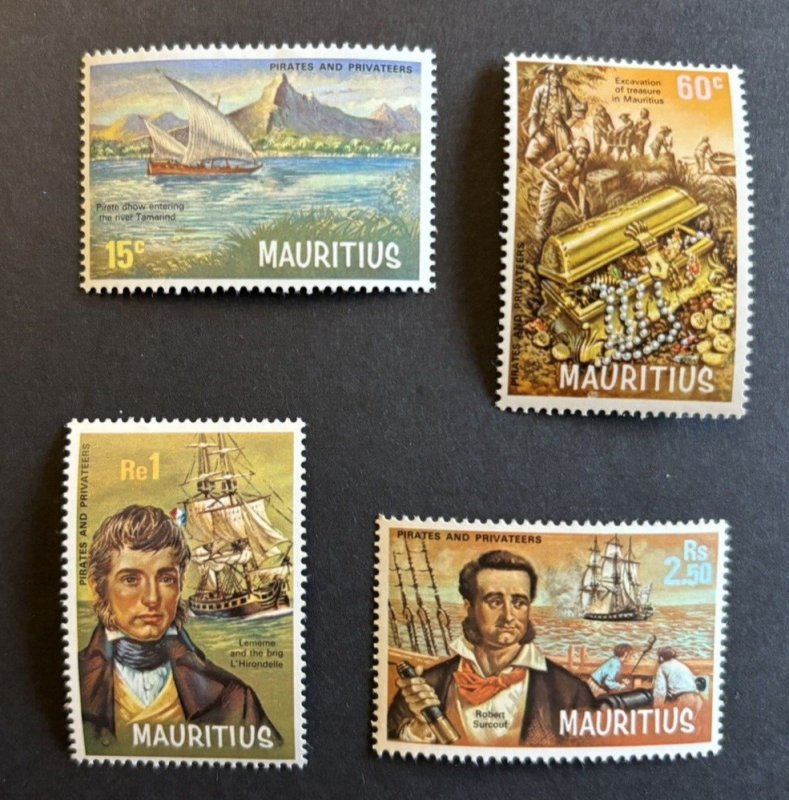 Mauritius: 1972,  Pirates and Privateers,  MLH set.