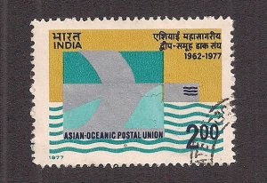 INDIA SC# 753  FVF/U  1977