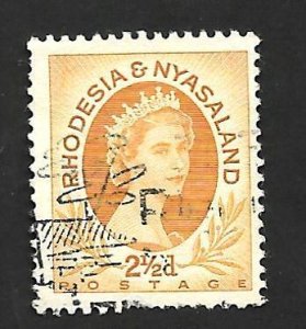 Rhodesia & Nyasaland 1956 - U - Scott #143B