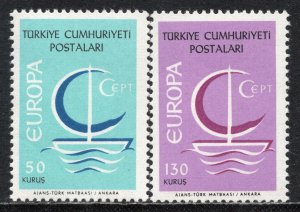 EUROPA CEPT 1966 - Turkey - MNH Set