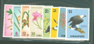 Singapore #62-69  Single (Complete Set)