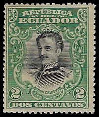 Equador #146 MNH; 2c Abdon Calderon (1901)