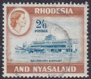 Rhodesia and Nyasaland 1959 SG28 Used