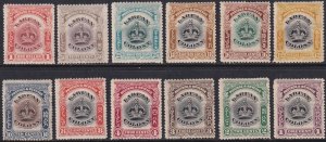 Sc# 99A / 109 Labuan 1902 - 1903 Crown complete set CV $98.50