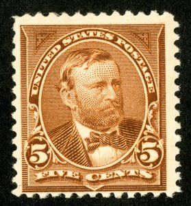 US Stamps # 255 MLH F-VF Fresh Scott Value $110.00 