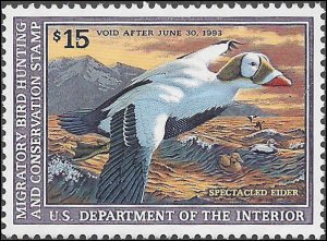 RW59 Mint,OG,NH... SCV $30.00