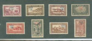 French Morocco #B13-B20  Single (Complete Set)