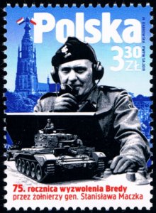 Poland 2019 MNH Stamp Liberation Breda Netherlands General Second World War II