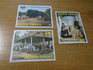 French Polynesia   #  414-16  MNH