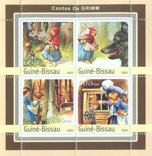 GUINEA BISSAU 2003 SHEET TALES OF GRIMM