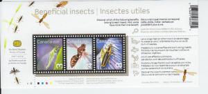 2012 Canada Beneficial Insects Children SS (Scott 2409b) MNH