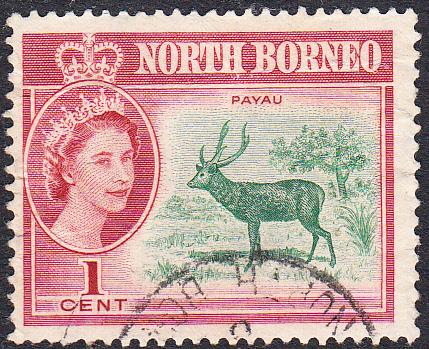 North Borneo #280 Used