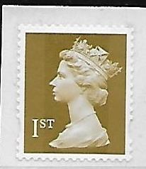 Great Britain MH300 sg2295 1st Machin single MNH