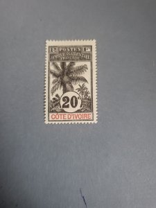 Stamps Ivory Coast Scott #26 h