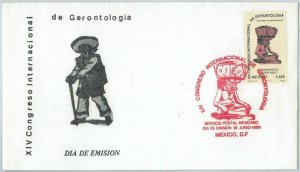 72914 -  MEXICO - Postal History - FDC Cover  ARCHEOLOGY  Medicine  - 1989