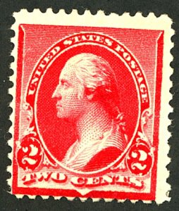 U.S. #220 MINT OG LH