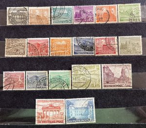 Berlin #9N42-9N60 Used Set- SCV=$37.10