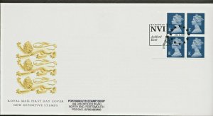 19/1/1999 EUROPEAN NVI 'E'  x 4 WALSALL CYL.NO. BOOKLET PICTORIAL POSTMARK  FDC