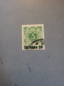 Stamps German Offices in Turkey Scott #8 used