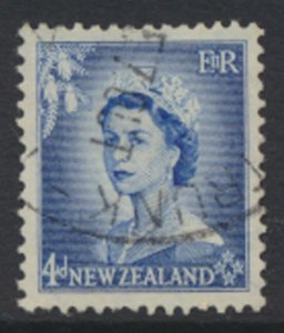 New Zealand  SC# 293  SG 728  Used   QE II Definitive 1954  see details & Scans