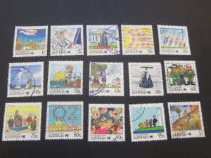 Australia 1988 Sc 1053-5,9,64-69,74-78 FU