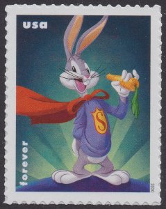 US 5494-5503 5503a Bugs Bunny forever block (10 stamps) MNH 2020 