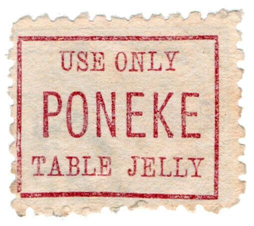 (I.B) New Zealand Postal : Adson (Poneke Table Jelly)