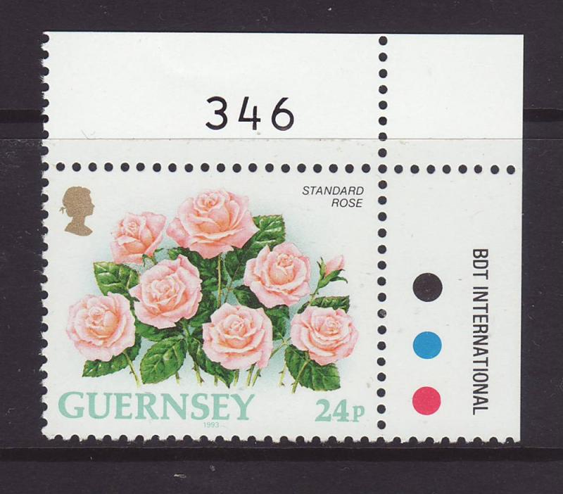 1993 Guernsey 24p U/Mint SG575