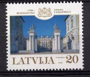 Latvia   #495  1999   MNH  palace