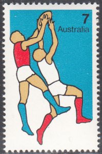 Australia 1974 MNH Sc #590 7c Australian Football