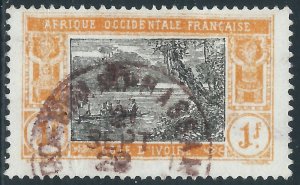 Ivory Coast, Sc #71, 1fr Used