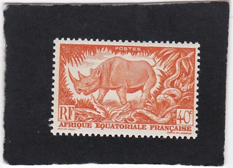 French Equatorial Africa #168  unused