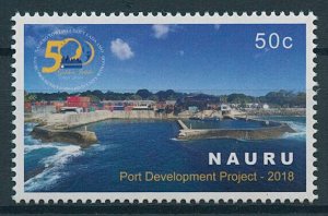 Nauru Stamps 2018 MNH Port Development Project Architecture Nautical 1v Set