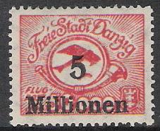 Danzig #C25 Airmail MH