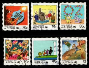 Australia #1073-1078 used