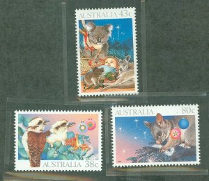Australia  #1194-1196  Single (Complete Set)