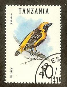 Tanzania #979 10sh Bird - Canary