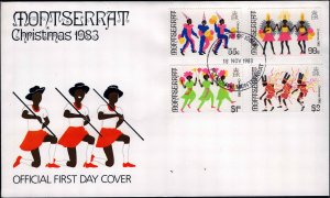 Montserrat, Worldwide First Day Cover