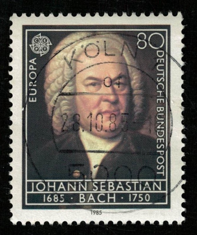 Bach J.S., 80 Pf, Germany (Т-5486)